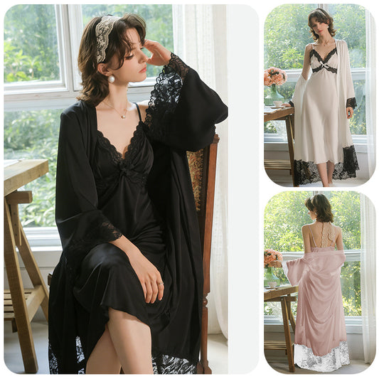 Premium Satin Robe Set