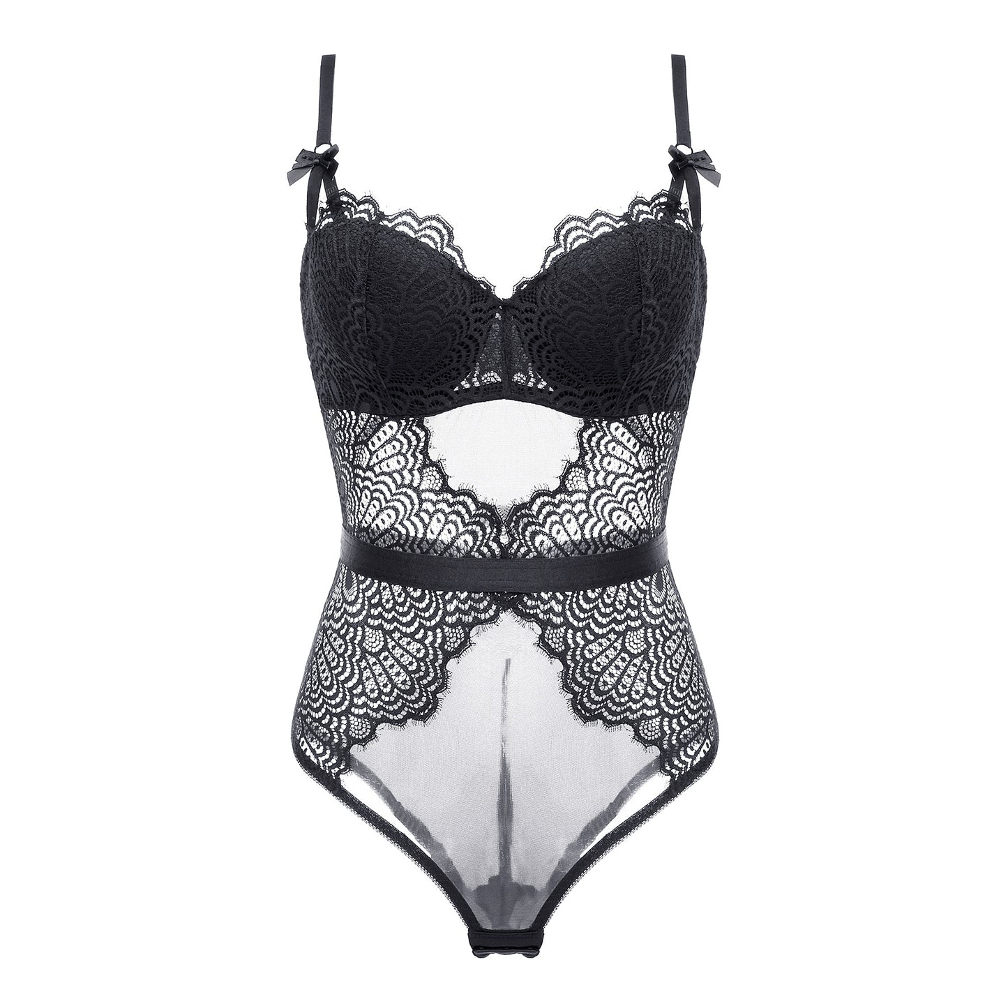 Luxury Mesh Lace Bodysuit